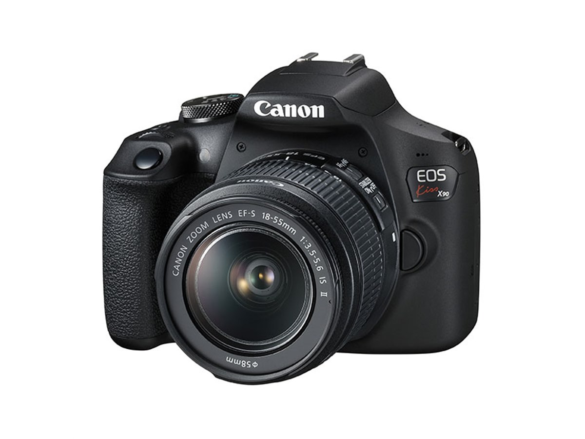キヤノン、5万円台のデジタル一眼「EOS Kiss X90」を3月29日発売に決定