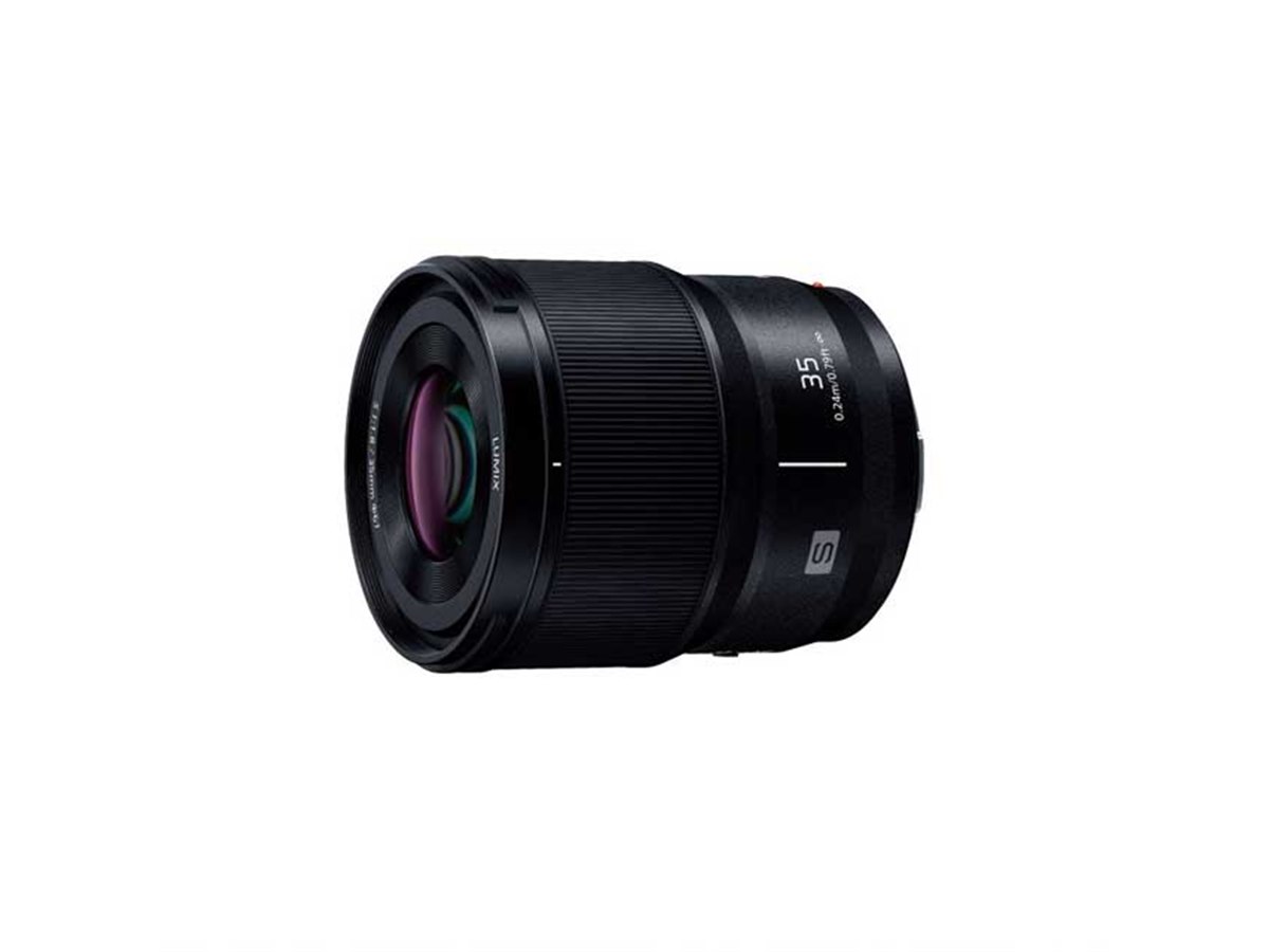 パナソニック、Lマウントレンズ「LUMIX S 35mm F1.8 S-S35」を本日12