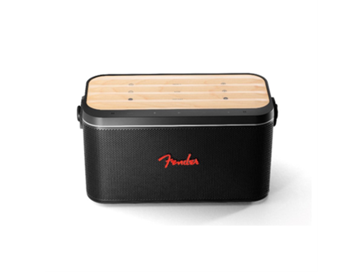 ギターやベースを接続できる、Fender AudioのBluetoothスピーカー