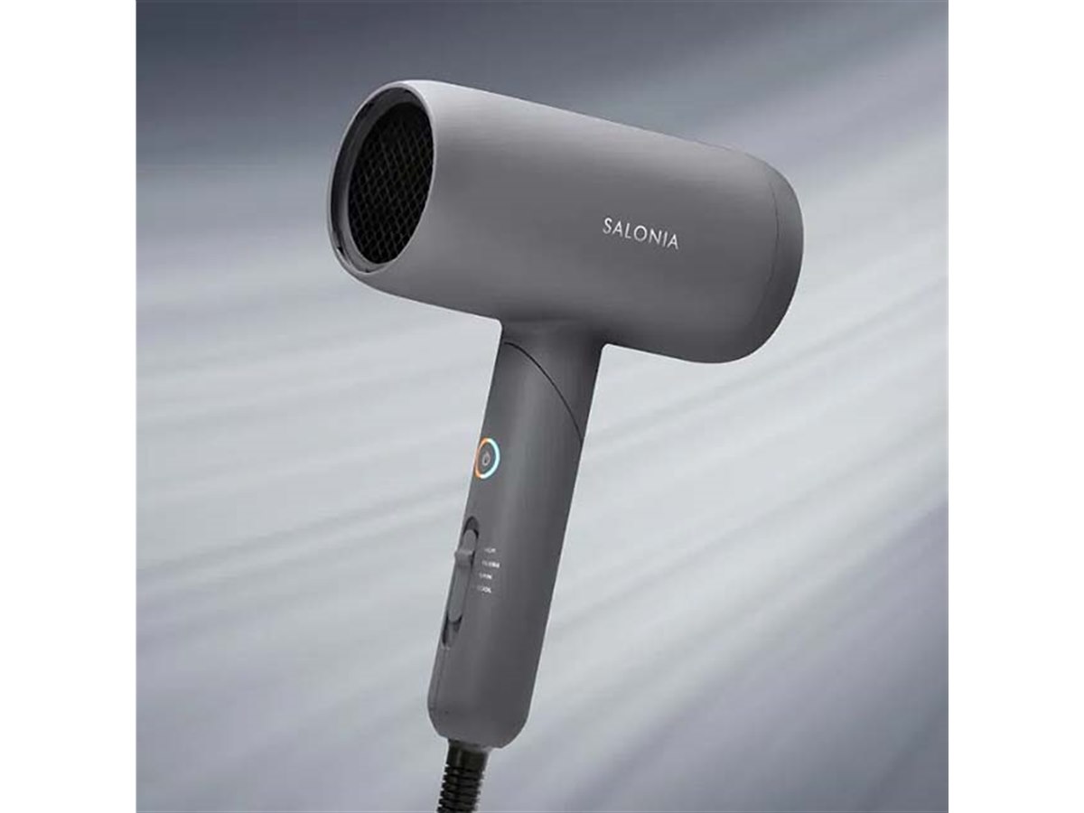 SALONIA、低温で早く乾かせる「スムースシャインドライヤー」 - 価格.com