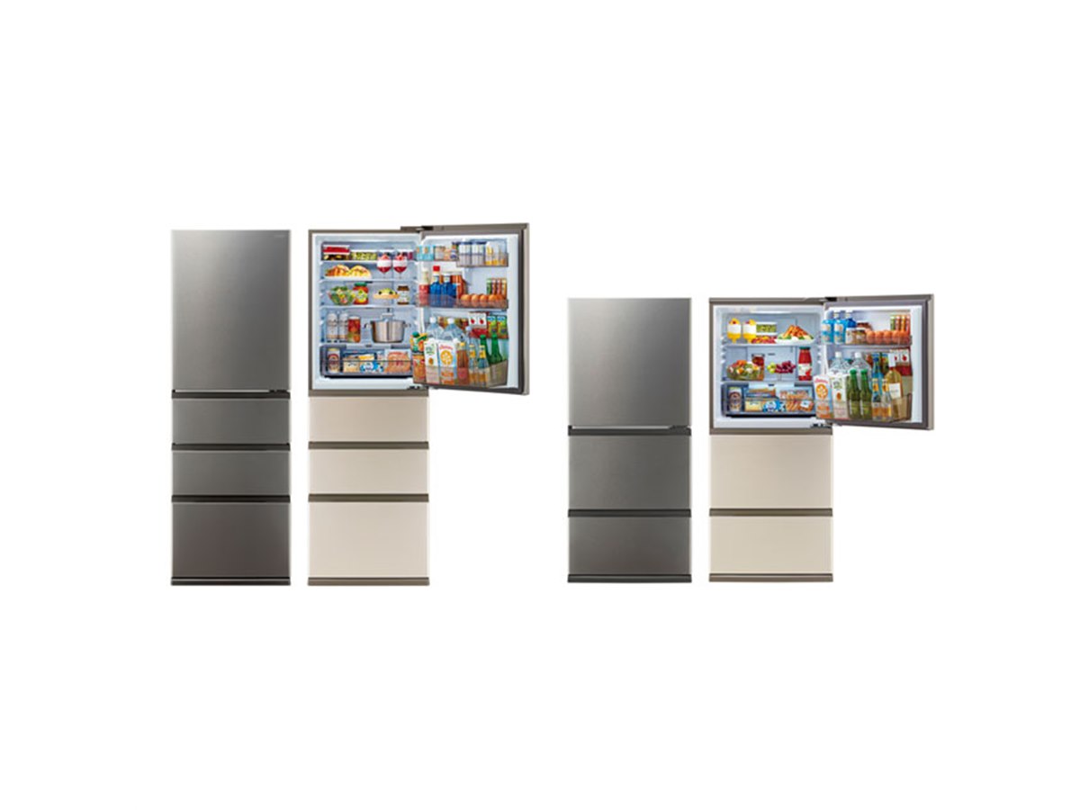 AQUA、インバーター搭載で省エネ設計の362L/262L冷凍冷蔵庫「FREEZIA＋