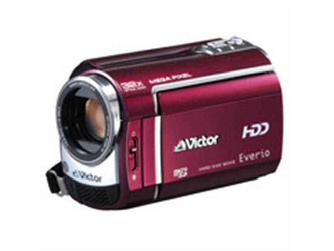 ビクター、スリムデザインのHDDビデオカメラ - 価格.com