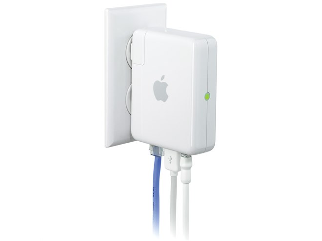 アップル、802.11n対応のAirMac Express - 価格.com