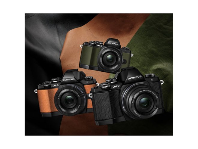 オリンパス、「OM-D E-M10」に革調グリップを用いた限定キット - 価格.com