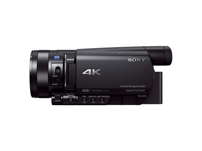 ソニー、小型化した4Kハンディカム「FDR-AX100」 - 価格.com