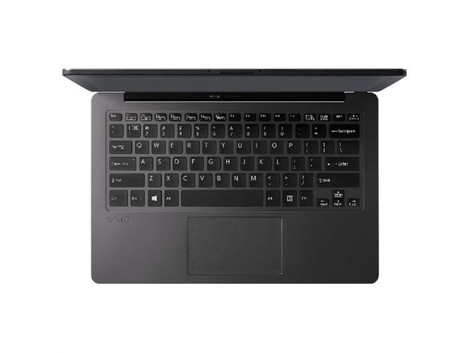 VAIO、「VAIO Z」で英字配列/日本語かな文字なしキーボードが選択可能