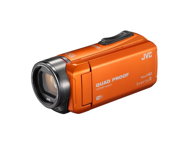 JVC、防水・防塵のタフネス仕様ビデオカメラ「GZ-RX600」「GZ-R400