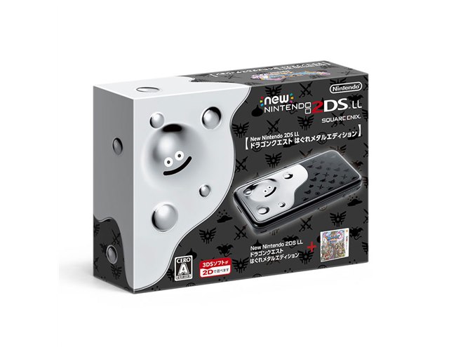 任天堂、Newニンテンドー2DS LLのはぐれメタルエディションを7/29発売