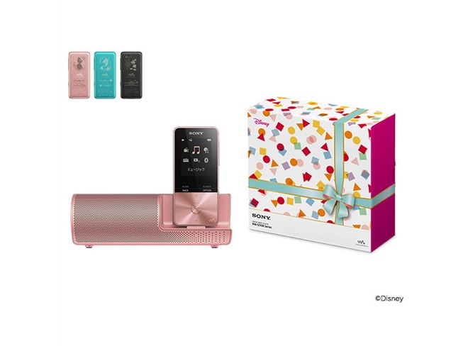 ソニー、ウォークマン「NW-S315/S313」のディズニーモデルを限定発売