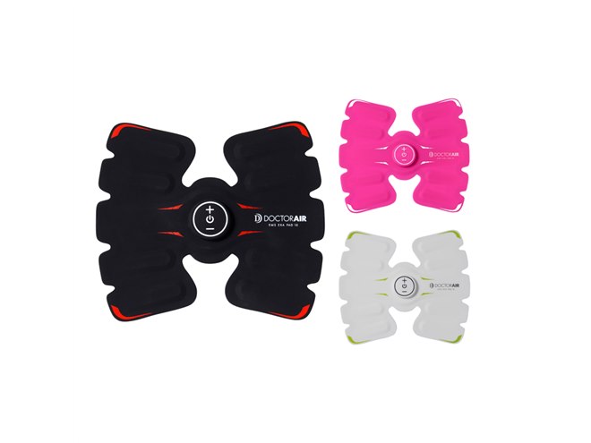 貼って筋肉を鍛える、シリーズ最強10極「ドクターエア EMSエクサパッド