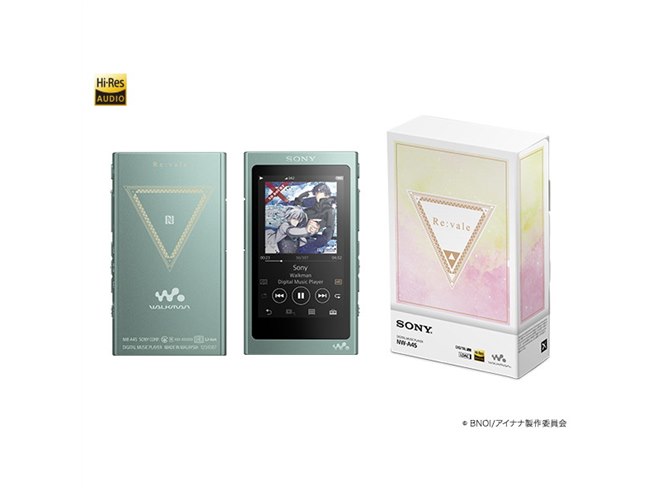 ソニー、「アイドリッシュセブン」3周年記念のハイレゾウォークマン