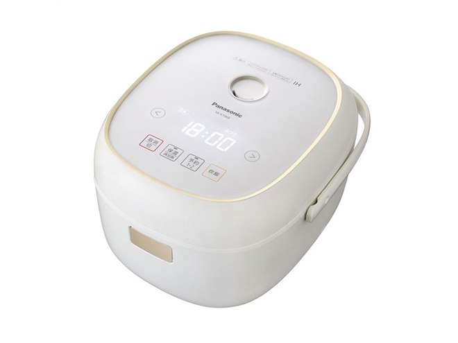 パナソニック、ケーキコースを新搭載したガラスパネル炊飯器「SR-KT068
