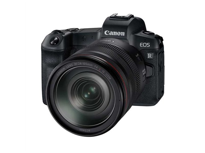 キヤノン、フルサイズミラーレスカメラ「EOS R」を10月25日に発売決定