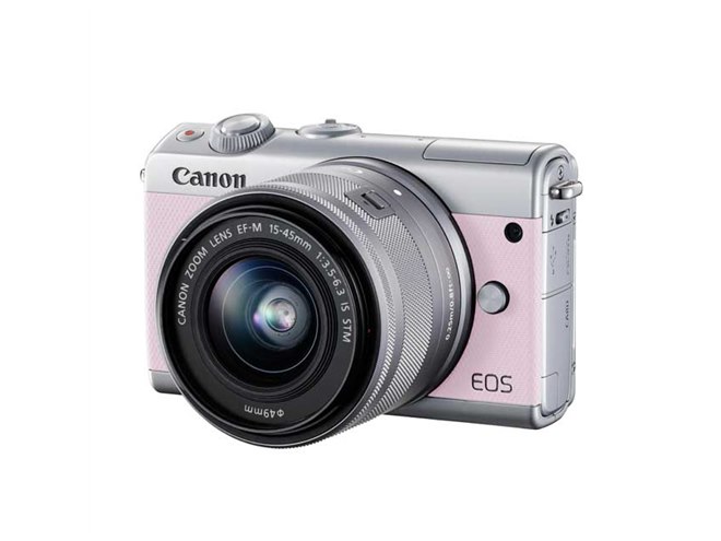 キヤノン、EOS M100の「リミテッドピンクキット」を限定1000個で発売