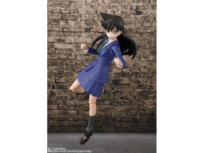 バンダイ、「名探偵コナン」の「毛利蘭」をアクションフィギュア化