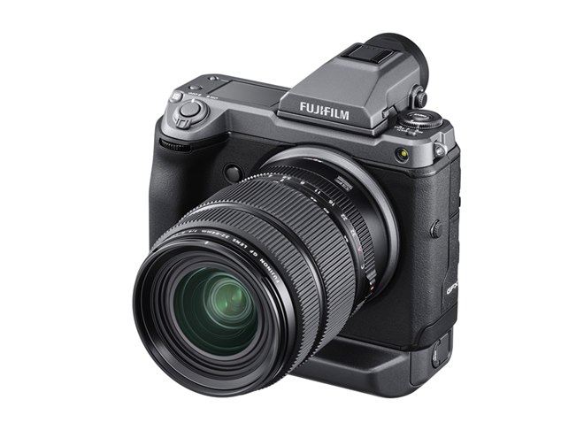 富士フイルム、1億200万画素センサー装備のミラーレス「GFX100」6月