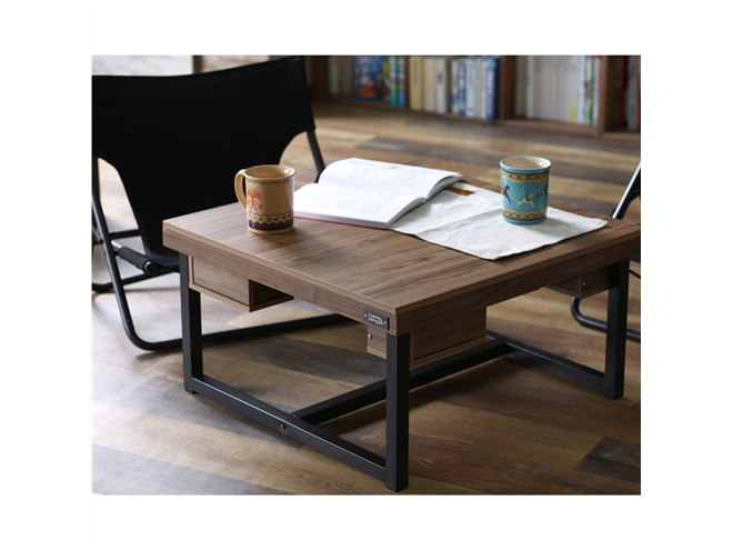 ビーズ、モダンなローテーブルが麻雀卓に早変わりする「シークレット