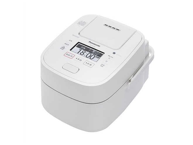 パナソニック、米粒を大きく炊ける「加圧追い炊きplus」を搭載した「W