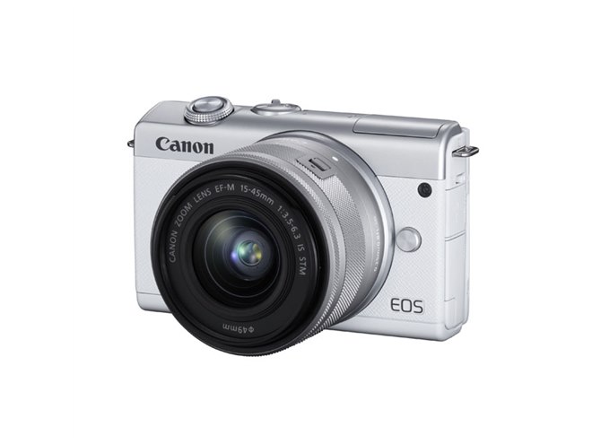 キヤノン、4K動画撮影に対応した小型ミラーレスカメラ「EOS M200