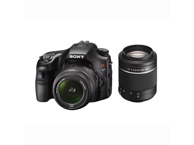 ソニー、1610万画素CMOS搭載のエントリー一眼「α57」 - 価格.com