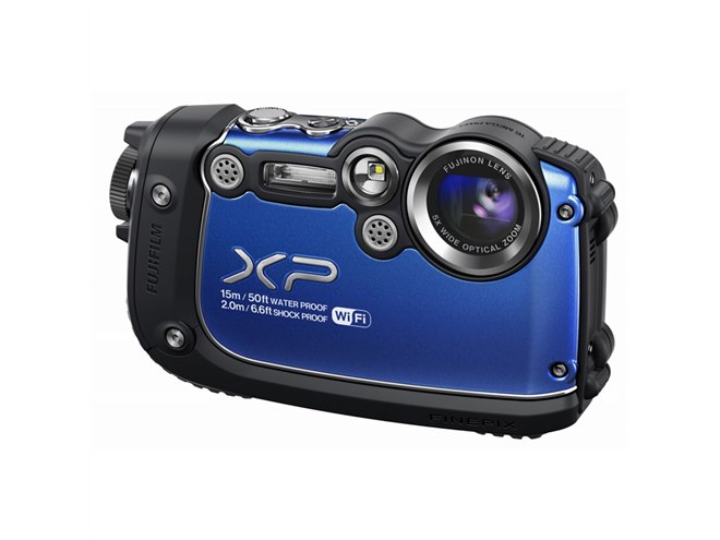 富士フイルム、スマホ送信機能を備えたタフネスコンデジ「FinePix