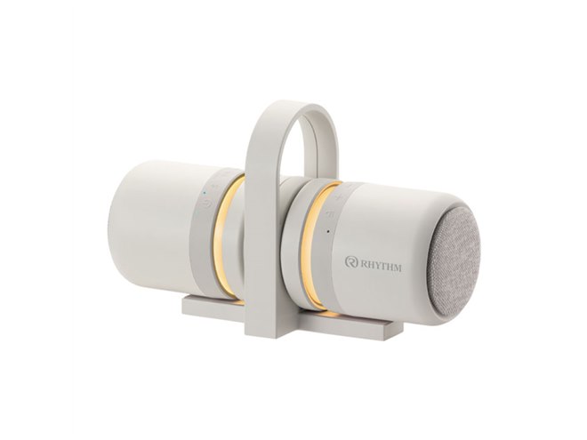 リズム、防水ポータブルシアタースピーカー「MAGSPEAKER DUO」を発売