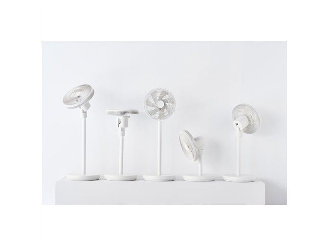 レコルト、サーキュレーターとしても使えるコードレス扇風機「RFN-1