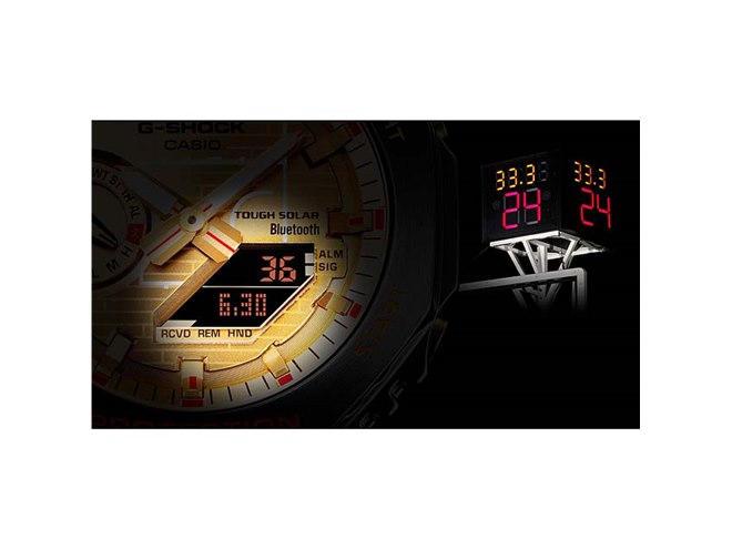 八村塁選手のシグネチャーモデル第4弾「G-SHOCK GBM-2100RH」が本日9月