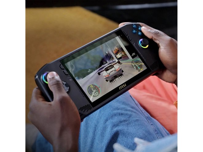 MSI、Core Ultra搭載の7型ポータブルゲーミングパソコン「Claw A1M
