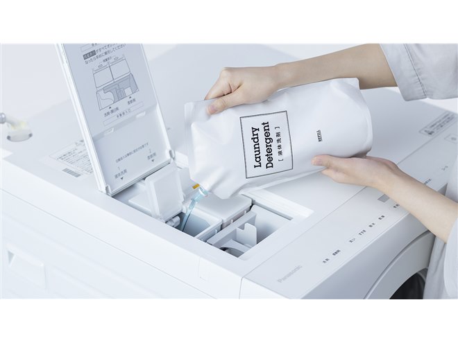 パナソニック、幅60cmの洗濯・脱水10kg/乾燥5kgドラム式洗濯乾燥機「SD