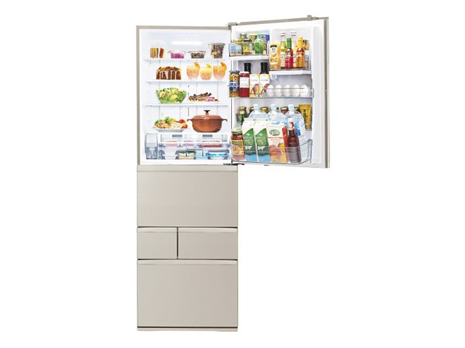 東芝、幅60cmのスリムで5ドア465Lモデルの冷蔵庫「GR-Y470GSH」 - 価格.com