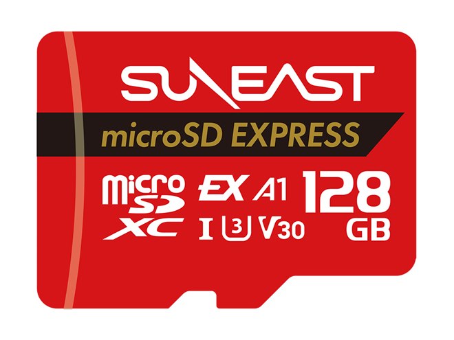 SUNEAST、Nintendo Switch 2動作確認済みmicroSD Expressカード128GB