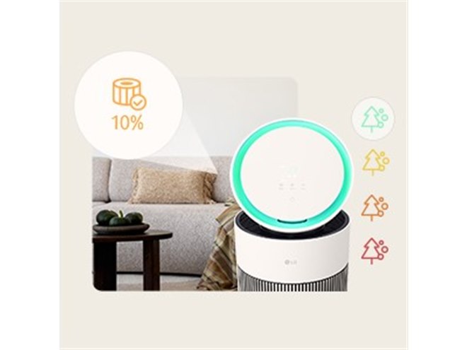 LG、ペットのにおいや抜け毛に対応した空気清浄機「LG PuriCare