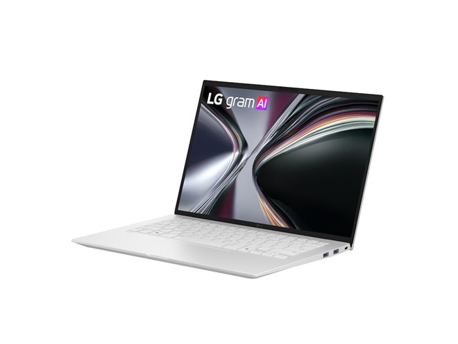 LG、AMD Ryzen AI搭載・1120gの軽量設計の14型モバイルノート「LG gram