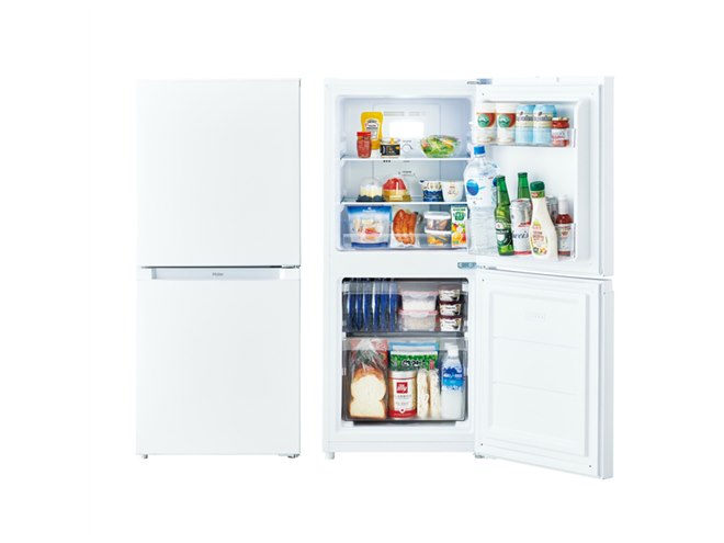 約32,000円、ハイアールの121L冷凍冷蔵庫「JR-NF121A」が本日6/16発売