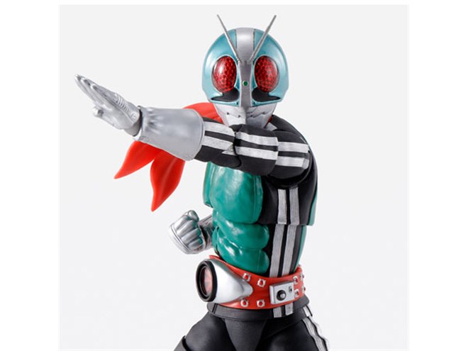 仮面ライダー生誕50周年記念、カラーリングを一新した「新1号」が登場
