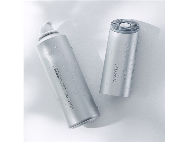 SALONIA、泡と音波振動で“こすらない” 洗顔を実現する「イオン