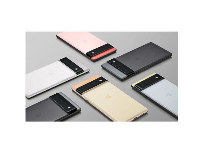 74,800円～、グーグル純正プロセッサー搭載の5Gスマホ「Pixel 6