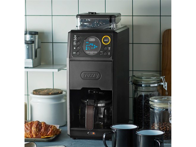 ラドンナ、「Toffy 全自動ミル付カスタムドリップコーヒーメーカー」を