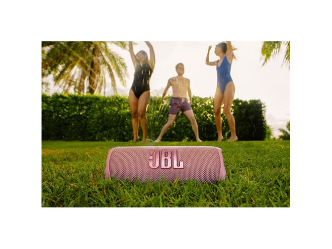 JBL、防水・防塵Bluetoothスピーカー「FLIP 6」に春の新色ピンクなど3