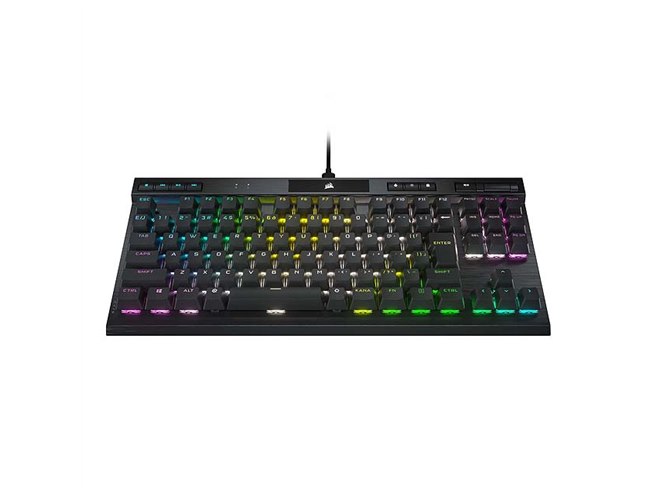 Corsair、光学スイッチを採用したテンキーレスキーボード「K70 RGB TKL