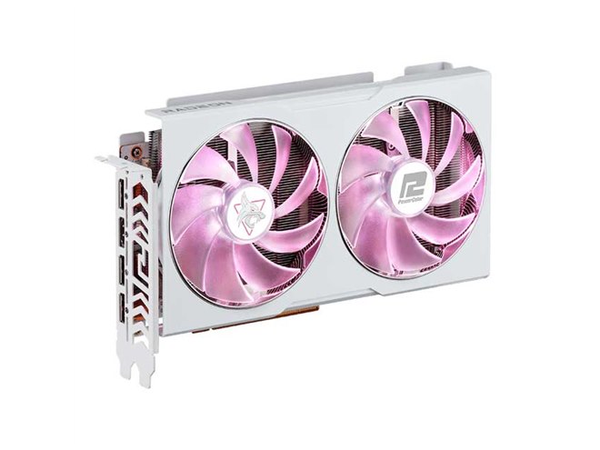 PowerColor、桜をモチーフにした「Radeon RX 6650 XT」搭載ビデオ