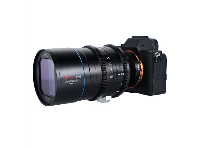 SIRUI、フルサイズ用アナモルフィックレンズの第2弾「75mm T2.9 1.6
