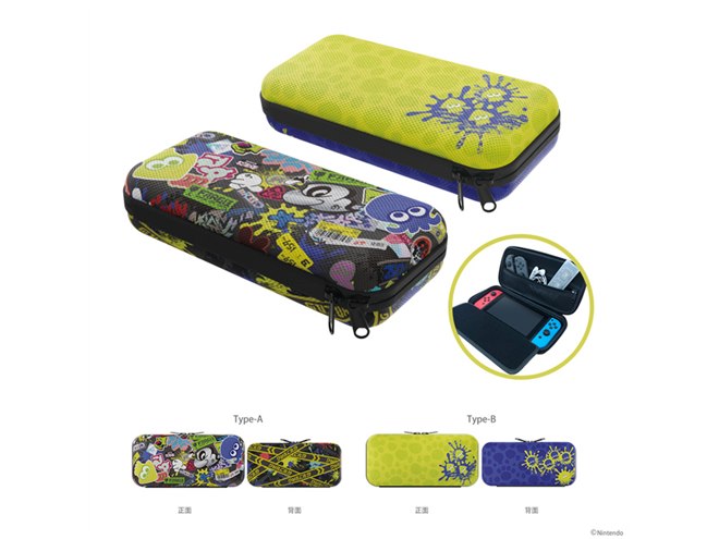 スプラトゥーン3」デザインのNintendo Switch用アクセサリーが予約開始
