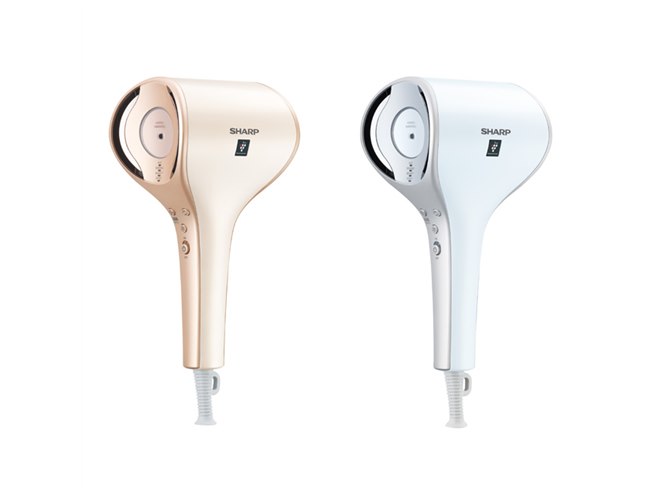 シャープ、子どもの髪をやさしく乾かすプラズマクラスタードライヤー