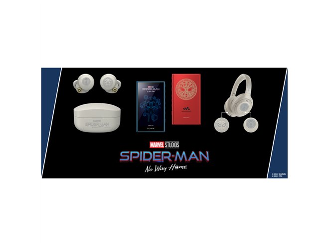 スパイダーマンNWH」×ソニー、完全ワイヤレスNCイヤホンなど3機種の