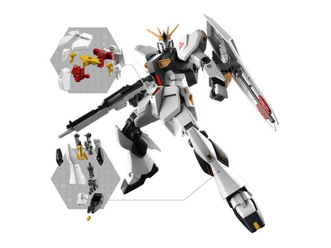 バンダイ、1,100円のガンプラ「ENTRY GRADE 1/144 νガンダム」の発売日