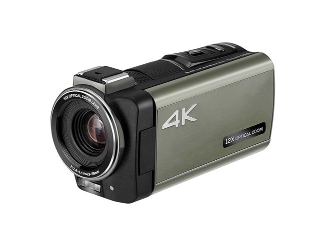 KEIYO、44,800円で光学12倍ズームの4Kビデオカメラ「AN-S101」 - 価格.com