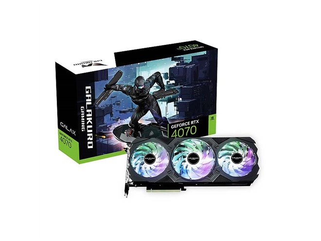 GALAKURO GAMING、「GeForce RTX 4070」を搭載したビデオカード - 価格.com