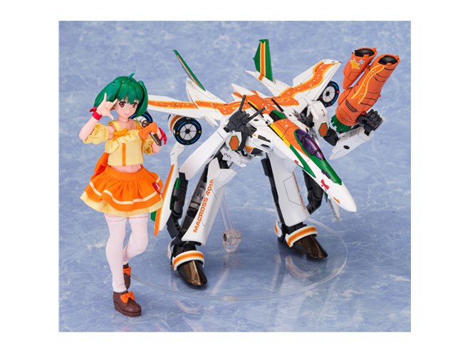 マクロスF」ランカ・リーの40周年記念モデルが登場、ファイターなど3